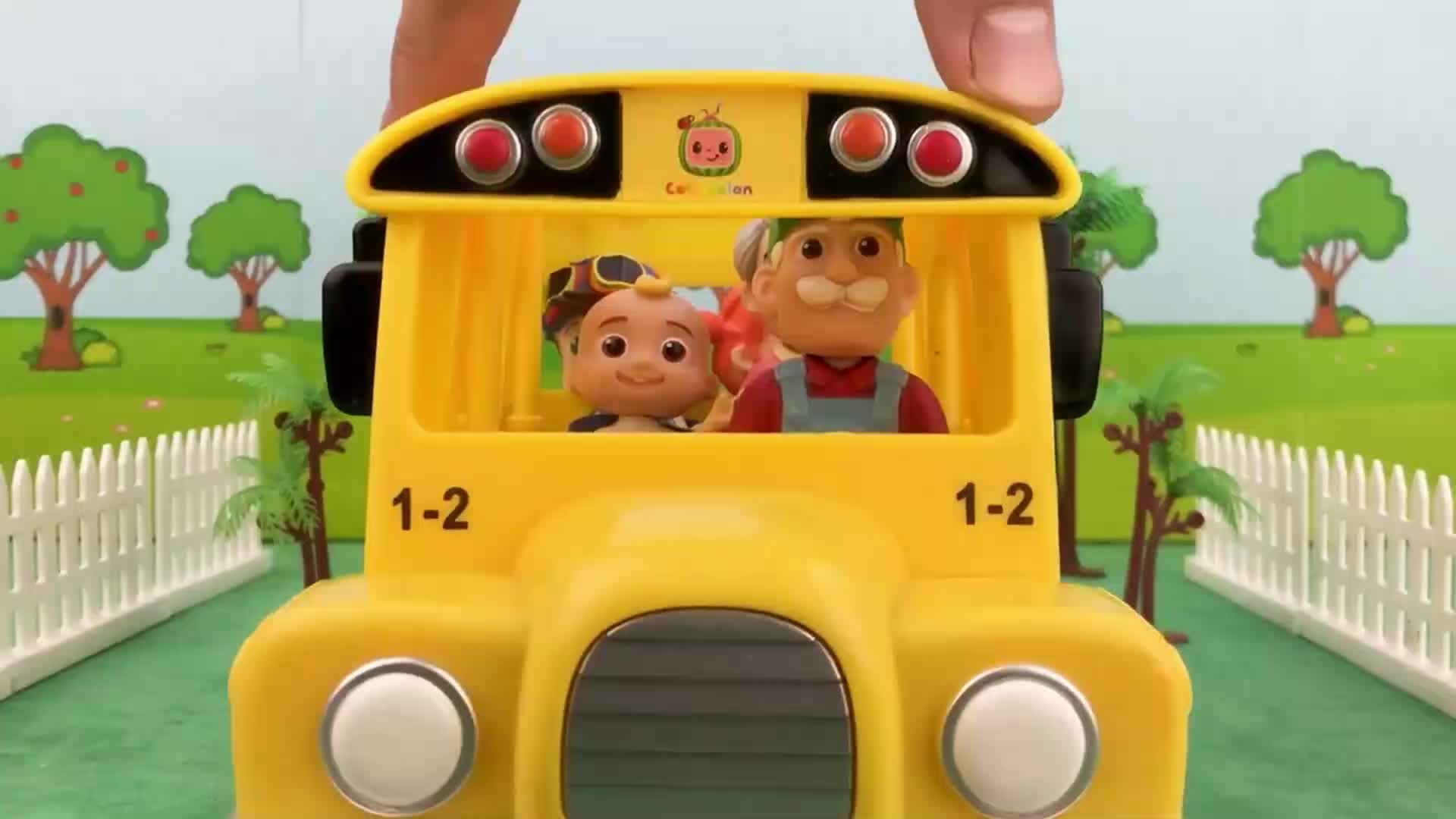 Watch JJ and the friendly school bus driver go on a playful adventure! This colorful CoComelon toy video shows them exploring, singing, and learning as they head to school. Perfect for little ones who love buses, cute characters, and fun! 🎈🎶