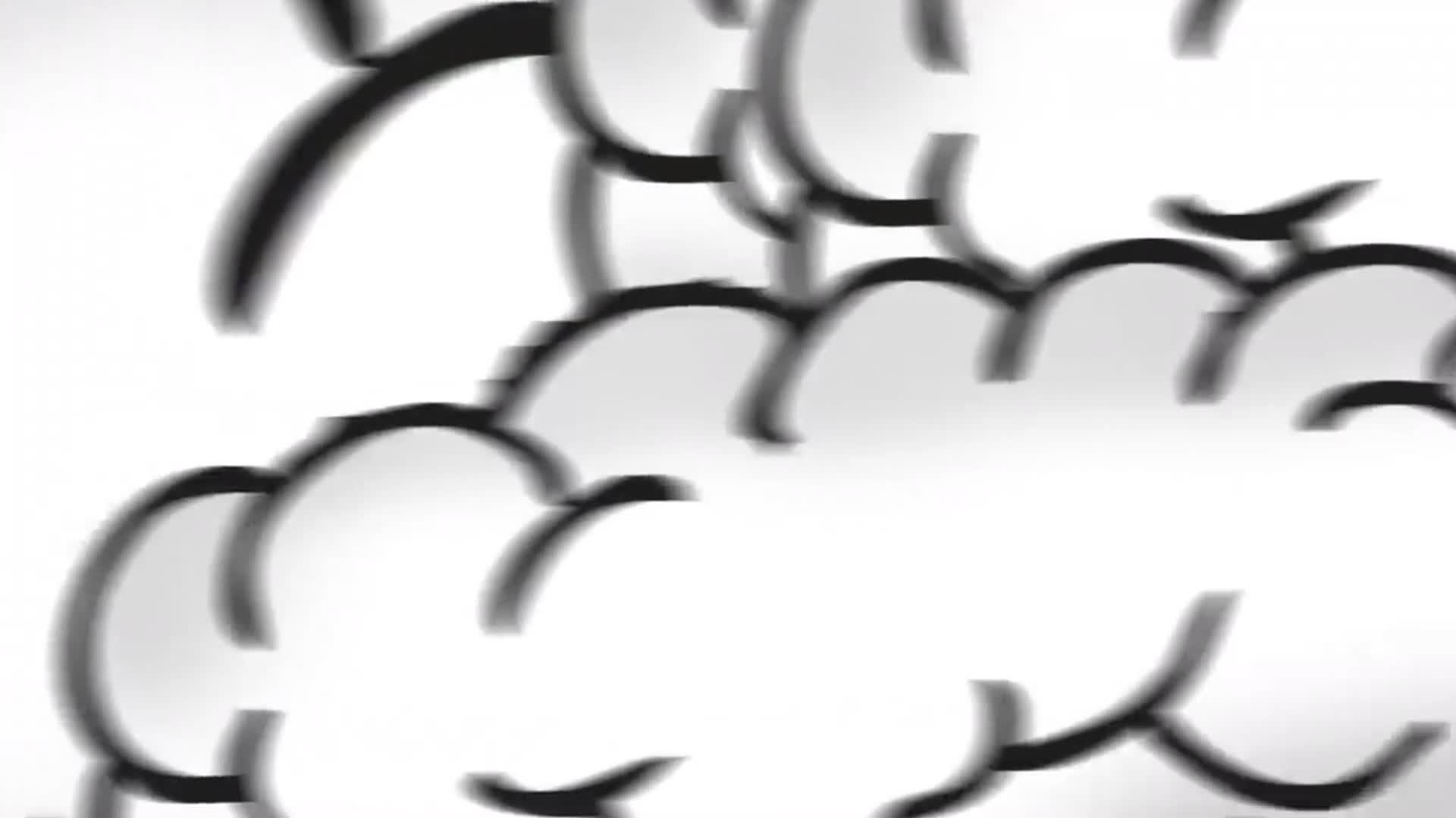 Watch these squiggly, black loops twist and turn in a bouncy, colorful dance! Little ones will giggle at the playful patterns as the loops move and glow—perfect for sparking imagination and joy! ✨🌈