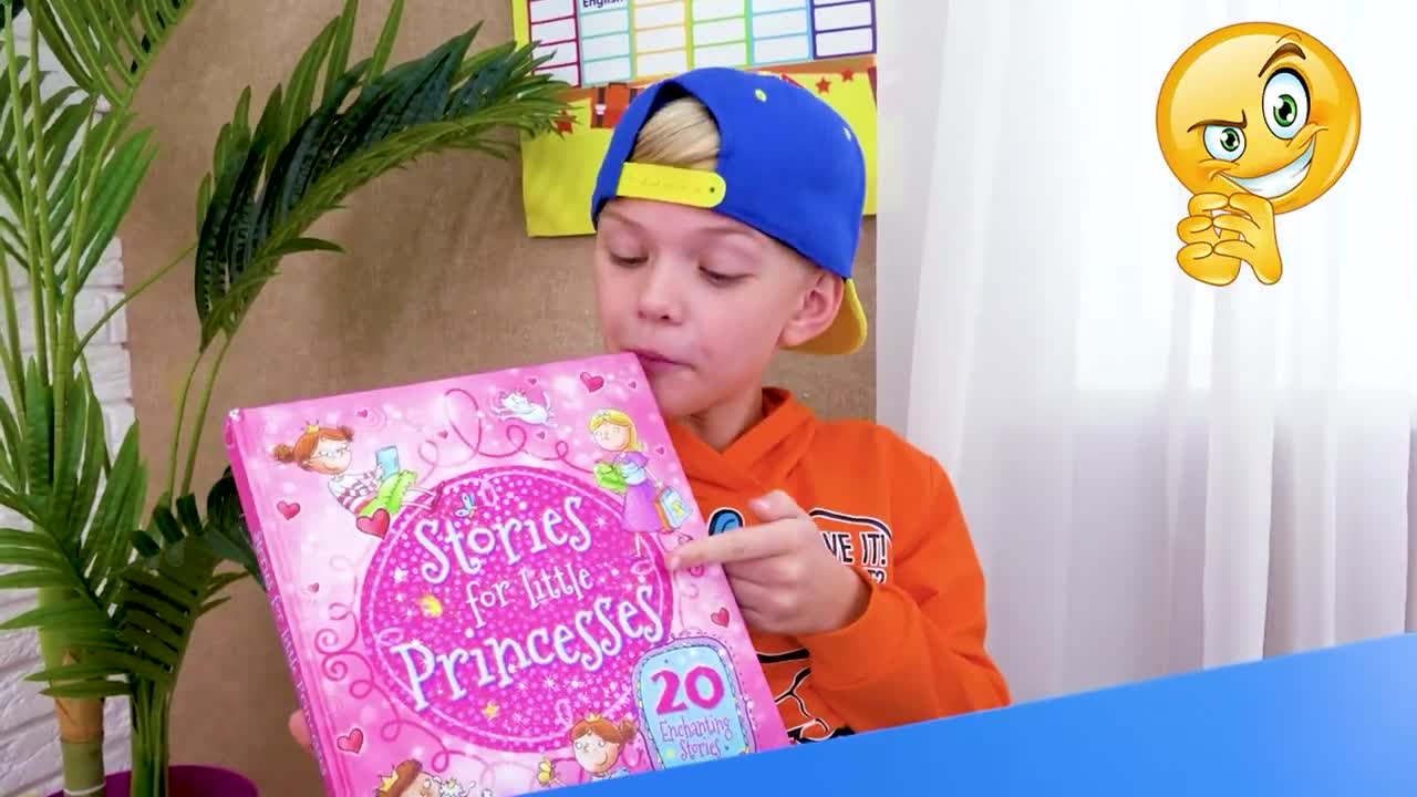 Watch this little boy enjoy 'Stories for Little Princesses'! 🌟 He's sharing 20 enchanting tales full of princesses, kindness, and fun. A perfect storytime video for kids who love fairy tales! 🥰 #StoryTime #PrincessFun