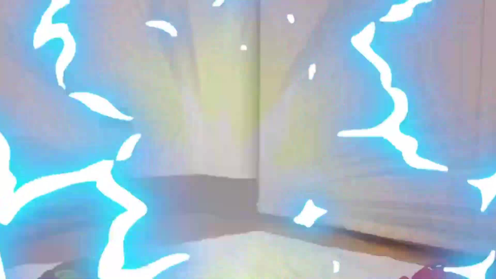 Watch the bright blue lightning flash and sparkles light up the room! It's a magical, fun-filled moment that little ones will love! 🔮🎈